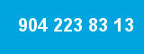 904 223 83 13 904 223 83 13